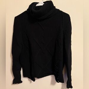 One X Oneteaspoon Black Turtleneck Sweater